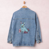 Gothic Rabbit Gothic Bunny Gothic Oster Emo Goth Jeansjacke (Hangar)