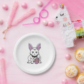Gothic Rabbit Gothic Bunny Gothic Oster Emo Goth Pappteller (Party)