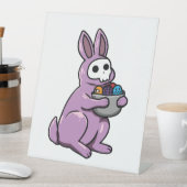 Gothic Rabbit Gothic Bunny Gothic Oster Emo Goth Sockelschild (In Situ)