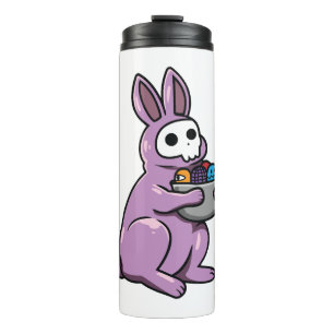Gothic Rabbit Gothic Bunny Gothic Oster Emo Goth Thermosbecher