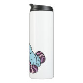 Gothic Rabbit Gothic Bunny Gothic Oster Emo Goth Thermosbecher (Nach rechts gedreht)