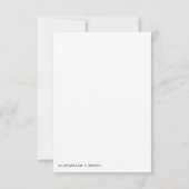 Gothic-Raben-Postkarte Einladung (Rückseite)
