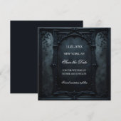 Gothic-Rahmen Save The Date (Vorne/Hinten)