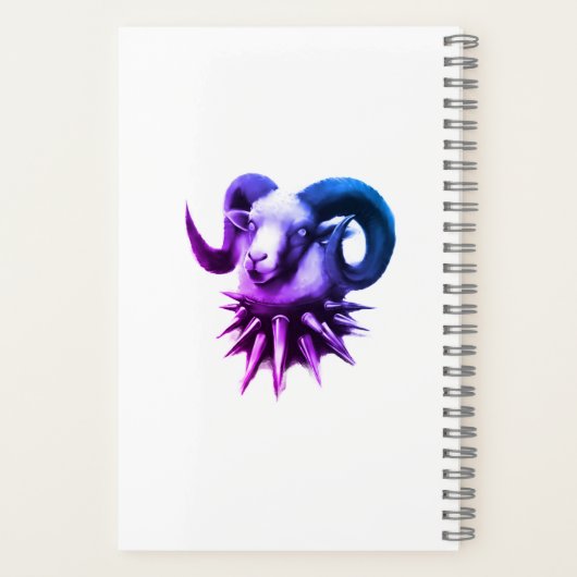 Gothic-RAM-Notebook Notizblock (Rückseite)