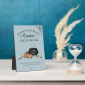 Gothic rät wie viele Candies Baby Duschspiel Fotoplatte (Seite)