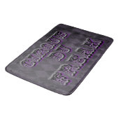 Gothic Raute Cirque du Freak Badematte (Schrägansicht)