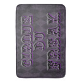 Gothic Raute Cirque du Freak Badematte (Vorderseite Vertikal)
