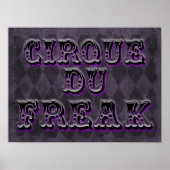 Gothic Raute Cirque du Freak Poster (Vorne)