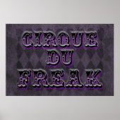 Gothic Raute Cirque du Freak Poster (Vorne)