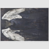 Gothic Raven Angel Decoupage Seidenpapier (Vorderseite)