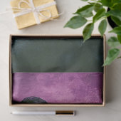 Gothic Raven auf Grabstein mit Lila Sky Seidenpapier (Geschenk)