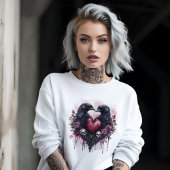 Gothic Raven Couple Sweatshirt