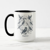 Gothic Raven Dark Academia Tasse (Links)