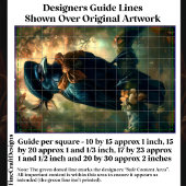 Gothic Raven, French Beret & Bow DC3R Decoupage Seidenpapier