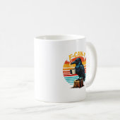 Gothic Raven Funny Halloween F Caw F Coffee Kaffeetasse (VorderseiteRechts)