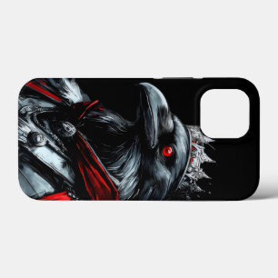 Gothic Raven King Grafik iPhone Hülle - Clean Mini