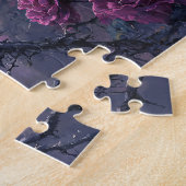 Gothic Raven Lila Rose Puzzle (Seite)