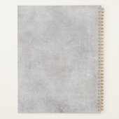 Gothic Raven & Midnight Blooms Planer (Rückseite)