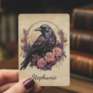 Gothic Raven Playing Cards – Mystical Bloom Deck Spielkarten