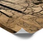 Gothic Raven Princess Collage Poster (Ecke)