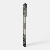 Gothic Raven Spiral iPhone 16 Hülle (Rechte Seite)