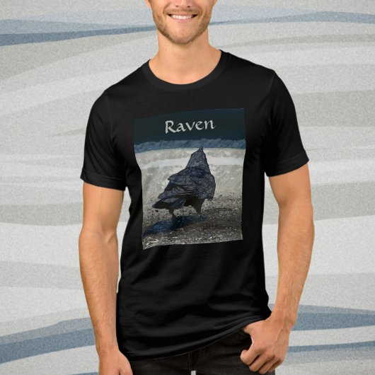 Gothic Raven Urban Blackbird Tri-Blend Shirt