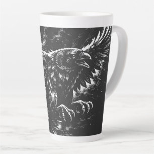 Gothic Raven – von BurnsInHell Milchtasse