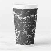 Gothic Raven – von BurnsInHell Milchtasse (Vorderseite)