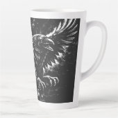Gothic Raven – von BurnsInHell Milchtasse (Rechts)