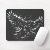 Gothic Raven – von BurnsInHell Mousepad (Mit Mouse)