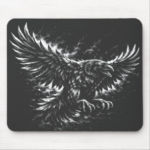 Gothic Raven – von BurnsInHell Mousepad