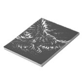 Gothic Raven – von BurnsInHell Notizblock (Rotiert)