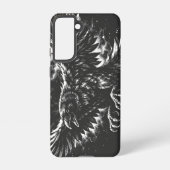 Gothic Raven – von BurnsInHell Samsung Galaxy Hülle (Rückseite)