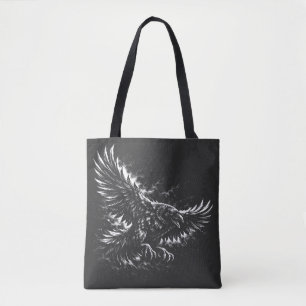 Gothic Raven – von BurnsInHell Tasche