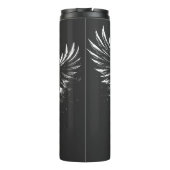 Gothic Raven – von BurnsInHell Thermosbecher (Rückseite)