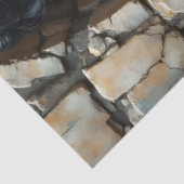 Gothic Raven Woman Decoupage Paper Seidenpapier (Ausschnitt)