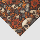 Gothic Ravens Autumn Tissue Paper Seidenpapier (Detail)