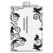 Gothic Ravens Flachmann (Rückseite)