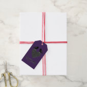Gothic Ravens und Black Heart Custom Geschenkanhänger (Mit Garn)