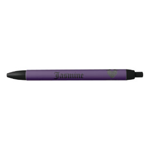 Gothic Ravens und Black Heart Custom Kugelschreiber