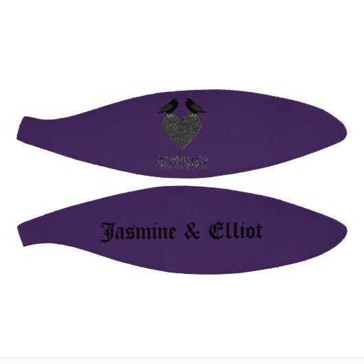 Gothic Ravens und Black Heart Custom Mini Basketball (Panele)