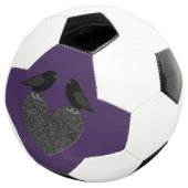 Gothic Ravens und Black Heart Fußball (Dreiviertel)