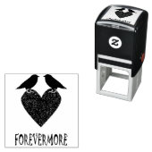 Gothic Ravens und Black Heart Permastempel (Beispiel)