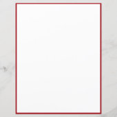 Gothic Red Rose Heart Vine Artwork Personalized (Rückseite)