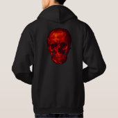 Gothic Red Skull Hoodie (Rückseite)