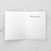 Gothic Regency Card Karte (Innenseite)