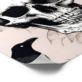 Gothic Reverie Blooms & Bones Poster (Ecke)