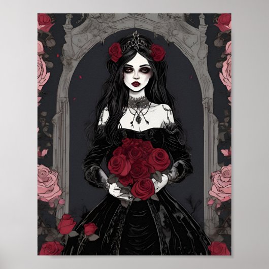 Gothic Reverie Dark Bride Poster (Vorne)