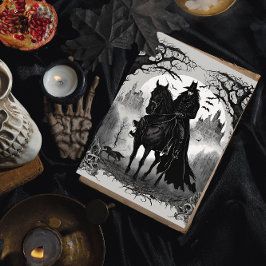 Gothic Reverie Dark Horseman Poster