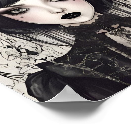 Gothic Reverie Die Fee Poster (Ecke)